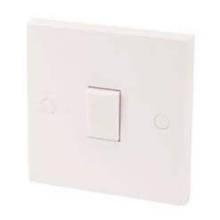 10AX 1-Gang Intermediate Switch White