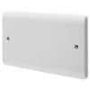 Crabtree Instinct 2-Gang Blanking Plate White -Cheap Crabtree Switches Store 216HV P