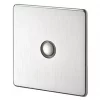 Crabtree Platinum 1-Gang 1-Way Dimmer Switch Satin Chrome -Cheap Crabtree Switches Store 23675 P