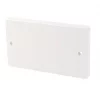 Crabtree Capital 2-Gang Blanking Plate White -Cheap Crabtree Switches Store 24967 P
