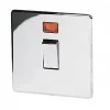 Crabtree Platinum 20A 1-Gang DP Control Switch Polished Chrome with Neon -Cheap Crabtree Switches Store 25676 P