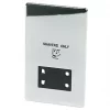 Crabtree Platinum 2-Gang Dual Voltage Shaver Socket 115 / 230V Polished Chrome with Black Inserts