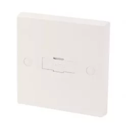 13A Unswitched Fused Spur White