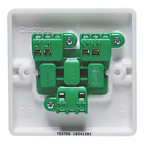 Crabtree Instinct 10A 1-Gang 3-Pole Fan Isolator Switch White 5 Crabtree Instinct 10A 1-Gang 3-Pole Fan Isolator Switch White - Image 3