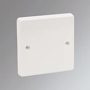Crabtree Capital 1-Gang Blanking Plate White 4 Crabtree Capital 1-Gang Blanking Plate White - Image 2