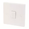 10AX 1-Gang 1-Way Light Switch White -Cheap Crabtree Switches Store 4118D P