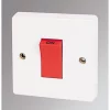Crabtree Capital 45A 1-Gang DP Cooker Switch White 1 Crabtree Capital 45A 1-Gang DP Cooker Switch White -Cheap Crabtree Switches Store 42524 P