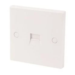 Master Telephone Socket White