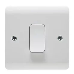 Crabtree Instinct 50A 1-Gang DP Control Switch White with LED -Cheap Crabtree Switches Store 430HV A2
