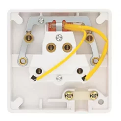 Crabtree Capital 20A 1-Gang DP Fridge Freezer Switch White with Neon -Cheap Crabtree Switches Store 4412J A3