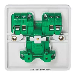 Crabtree Instinct 13A 1-Gang SP Switched Socket White -Cheap Crabtree Switches Store 469HV A2