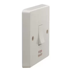 Crabtree Capital 20A 1-Gang DP Fridge Freezer Switch White -Cheap Crabtree Switches Store 4757J A2