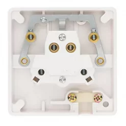 Crabtree Capital 20A 1-Gang DP Fridge Freezer Switch White -Cheap Crabtree Switches Store 4757J A3