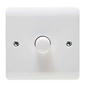 Crabtree Instinct 1-Gang 2-Way LED Dimmer Switch White 4 Crabtree Instinct 1-Gang 2-Way LED Dimmer Switch White - Image 2
