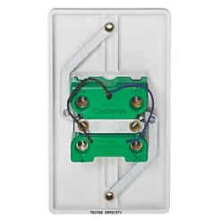 Crabtree Instinct 50A 2-Gang DP Control Switch White with LED -Cheap Crabtree Switches Store 518HV A3