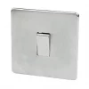 Crabtree Platinum 10AX 1-Gang 2-Way Light Switch Satin Chrome -Cheap Crabtree Switches Store 52648 P