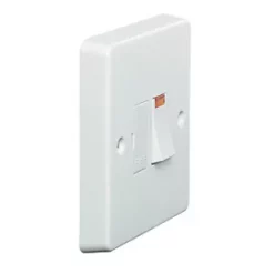 Crabtree Capital 13A Switched Fused Spur with Neon White -Cheap Crabtree Switches Store 53831 A2