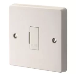 Crabtree Capital 13A Unswitched Fused Spur White
