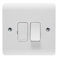 Crabtree Instinct 13A Switched Fused Spur with LED White -Cheap Crabtree Switches Store 599HV A2