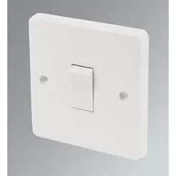 Cheap Crabtree Switches Store 6 Crabtree Capital 10AX 1-Gang 1-Way Light Switch White