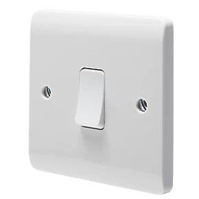 Crabtree Instinct 10AX 1-Gang Intermediate Switch White 3 Crabtree Instinct 10AX 1-Gang Intermediate Switch White