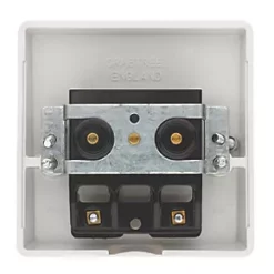 Crabtree Capital 45A Unswitched Cooker Outlet Plate White -Cheap Crabtree Switches Store 7359K A2