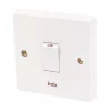 Crabtree Capital 20A 1-Gang DP Hob Switch White -Cheap Crabtree Switches Store 7483J P