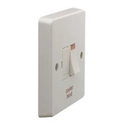 Crabtree Capital 13A Switched Cooker Hood Fused Spur with Neon White -Cheap Crabtree Switches Store 7699J A2
