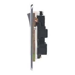 Crabtree Platinum 13A 2-Gang DP Switched Plug Socket Satin Chrome with White Inserts 9 Crabtree Platinum 13A 2-Gang DP Switched Plug Socket Satin Chrome with White Inserts -Cheap Crabtree Switches Store 78566 A3