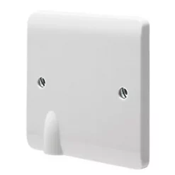 Crabtree Instinct 20A Unswitched Flex Outlet Plate White