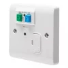 Crabtree Instinct 13A Unswitched Passive RCD Fused Spur White -Cheap Crabtree Switches Store 861HV P
