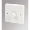 Crabtree Capital 1-Gang 2-Way Dimmer Switch White -Cheap Crabtree Switches Store 87485 P