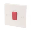 45A 1-Gang DP Cooker Switch White -Cheap Crabtree Switches Store 8855D P