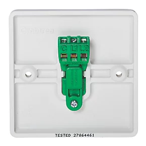 Crabtree Instinct 10AX 1-Gang 2-Way Light Switch White 5 Crabtree Instinct 10AX 1-Gang 2-Way Light Switch White - Image 3