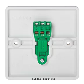 Crabtree Instinct 10AX 1-Gang 1-Way Switch White 5 Crabtree Instinct 10AX 1-Gang 1-Way Switch White - Image 3