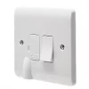 Crabtree Instinct 13A Switched Fused Spur & Flex Outlet with LED White