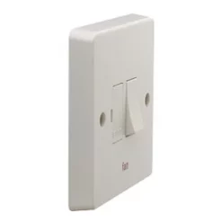 Crabtree Capital 13A Switched Fan Fused Spur White -Cheap Crabtree Switches Store 9825J A2