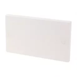 2-Gang Blanking Plate White