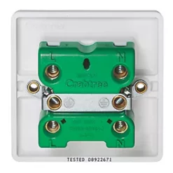 Crabtree Instinct 50A 1-Gang DP Control Switch White -Cheap Crabtree Switches Store 997HV A2
